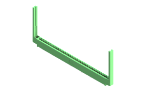 337-039-500-668 - EDAC Card Edge Connector